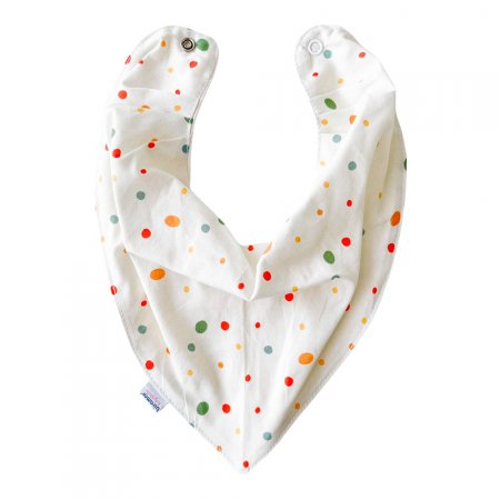 Babador Bandana para Bebê Popcorn