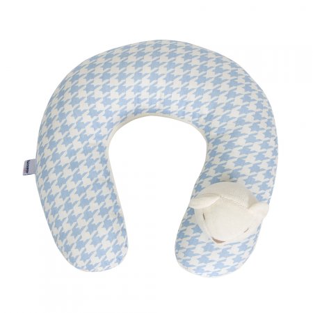 Protetor de Pescoço para Bebê Estampa Windsor Azul