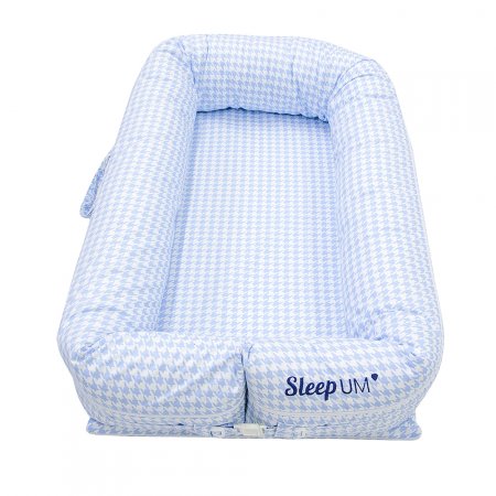 Bercinho Portátil para Bebê Sleep UM Windsor Azul