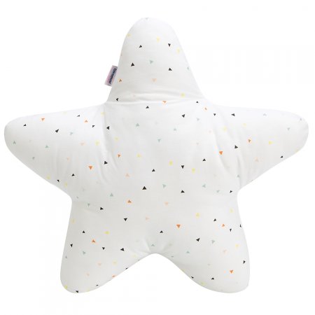 Almofada para Bebê Estrela New York Mini Triângulo Colorido
