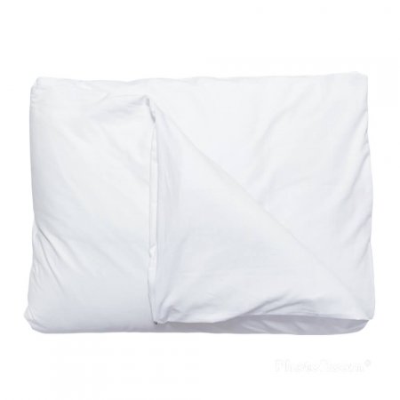 Edredom Duvet Solteiro com Zíper 2,20 x 1,43 - Percal Branco