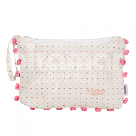 Necessaire Amor Pompom Rosa