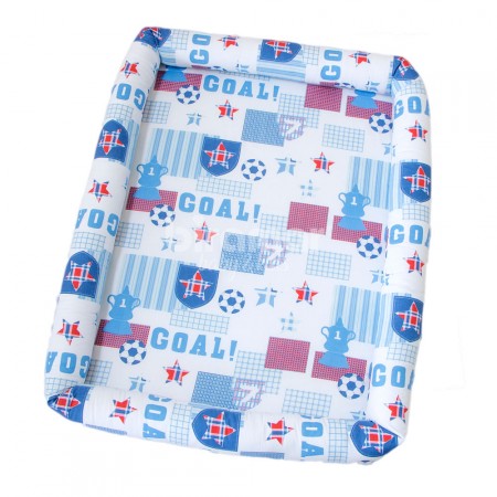 Colchonete para Bebê e Kids Goal Branco / Azul