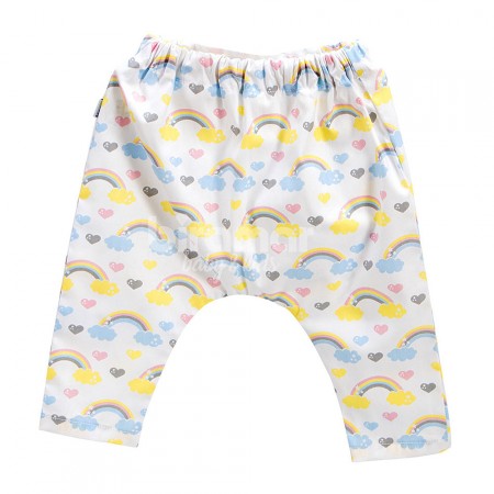 Calça Saruel para Bebê e Kids M - Rainbow Colorido