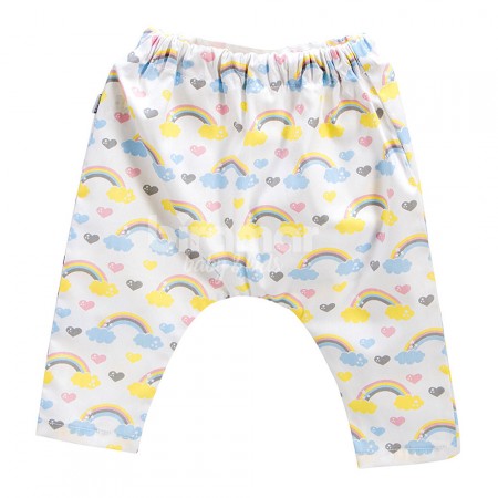 Calça Saruel para Bebê e Kids P - Rainbow Colorido