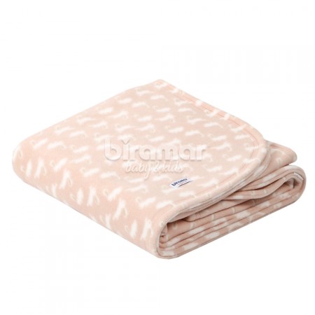 Cobertor de Enrolar para Bebê Microsoft Bunny Rosa Seco