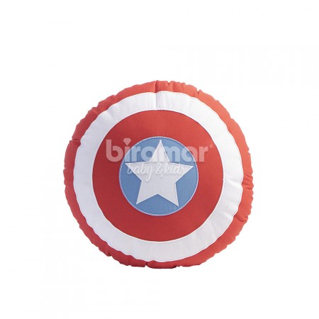 Almofada Bordada Super Herói Baby Capitão América