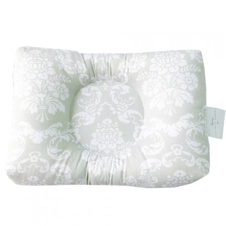 Travesseiro Anatômico para Bebê La Damask Branco