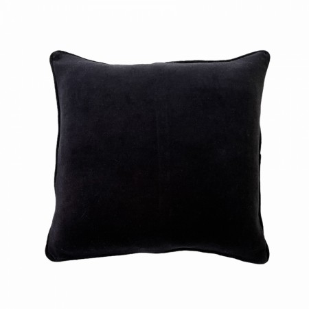 Almofada Quadrada Cordão Plush Benício Preto