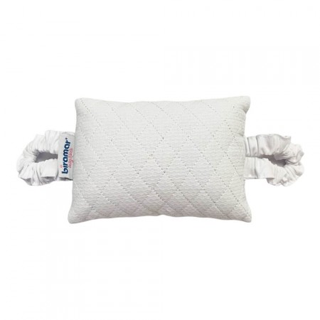 Aparador de Porta para Bebê Matelado Pique Branco