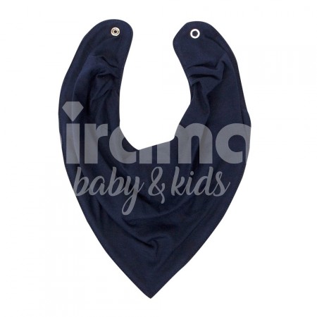 Babador Bandana para Bebê Malha Marinho