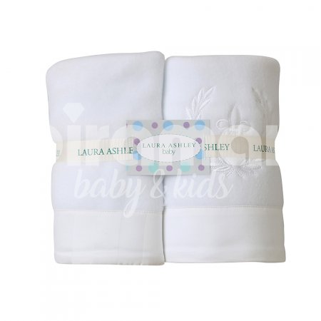 Cobertor Soft para Bebê 02 Peças Royal Branco