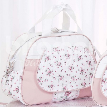 Bolsa com Trocador para Bebê Petit Rosé