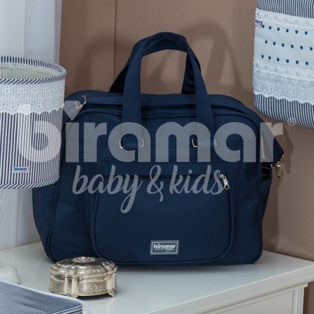 Bolsa com Trocador para Bebê Bless Marinho