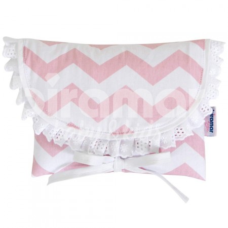 Bolsa Térmica para Cólica de Bebê Soho Chevron Rosa