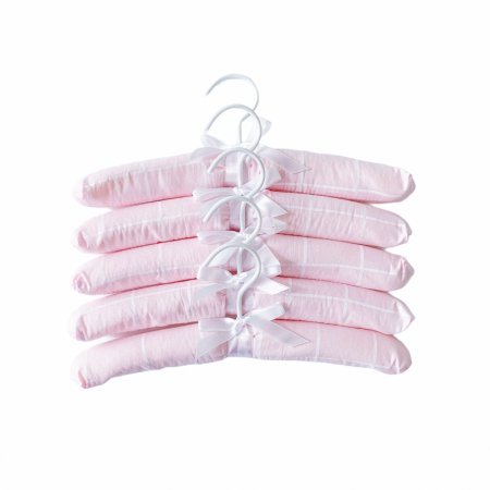 Cabides para Bebê 5 Peças Boston Rosa