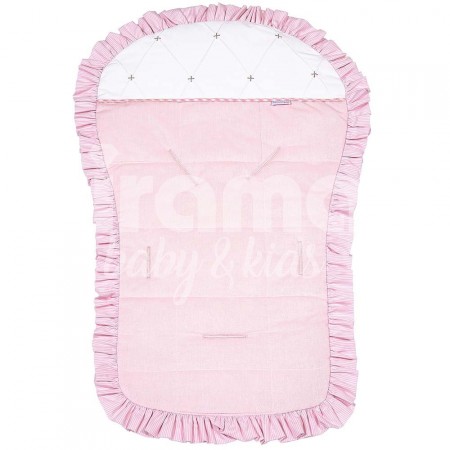 Capa para Carrinho de Bebê Patch Rosa