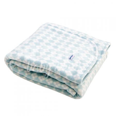 Cobertor de Enrolar para Bebê Microsoft London Azul