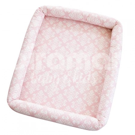 Colchonete para Bebê e Kids Jardim Secreto Arabesco Rosa