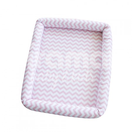 Colchonete para Bebê e Kids Soho Chevron Rosa