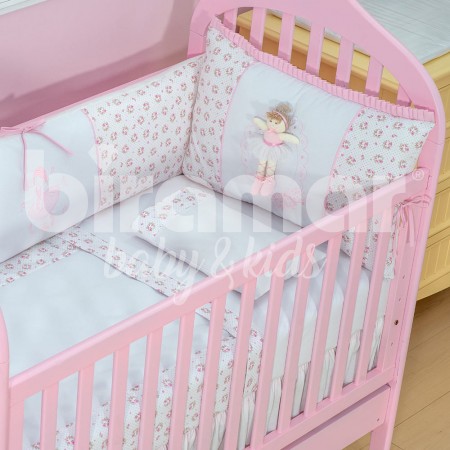 Kit De Cama Divertix 2 Peças Mellindre | Solteiro Cor Rosa