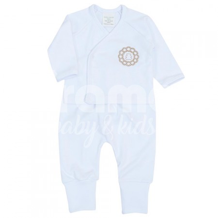 Kimono Maternidade para Bebê Elliott Vanilla 3 Peças - Tamanho Único