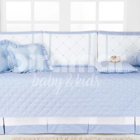 Kit Cama Babá 6 Peças Premiere Azul