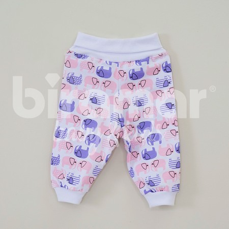 Mijão para Bebê G - Elefantinho Rosa