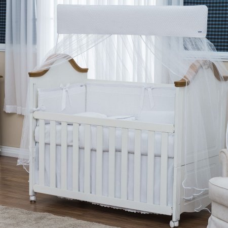 Mosquiteiro para Berço com Capa Viés Blanche Matelassado