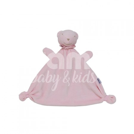 Naninha para Bebê Cheirinho Urso Rosa