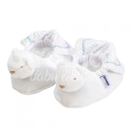 Pantufa para Bebê Estampa Deville Azul