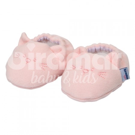 Pantufa para Bebê Clássica Rosa