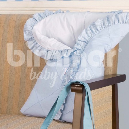 Porta Bebê Patch Azul