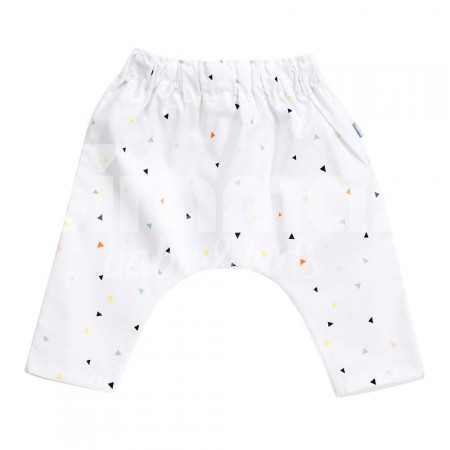 Calça Saruel para Bebê e Kids GG - New York Mini Triângulo Colorido