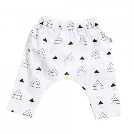 Calça Saruel para Bebê e Kids GG - New York Triângulo Colorido