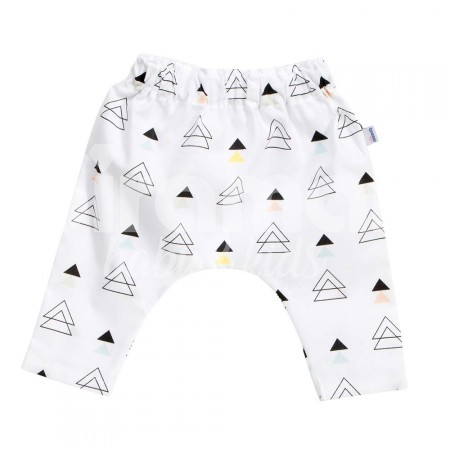 Calça Saruel para Bebê e Kids RN - New York Triângulo Colorido