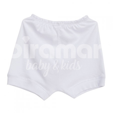 Short para Bebê e Kids G Branco