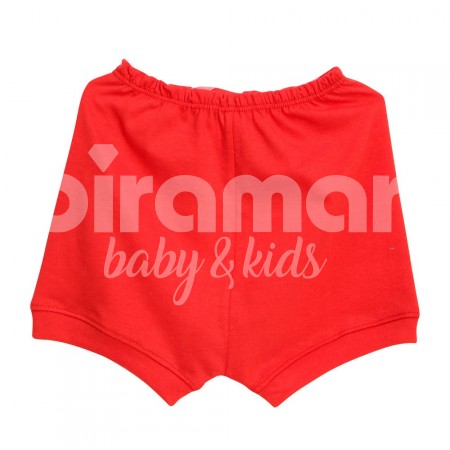 Short para Bebê e Kids G Vermelho