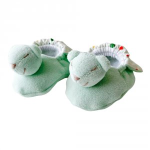 Pantufa para Bebê Estampa Popcorn