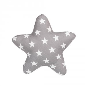 Almofada Estrela Star Big Cinza