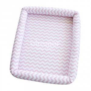 Colchonete Infantil / Kids Master (1,40m x 93cm x 12cm) Soho Chevron Rosa