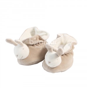 Pantufa para Bebê Botinha Venezia Bege