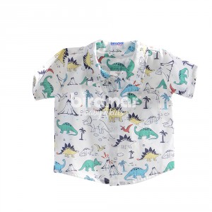 Camisa para Bebê e Kids M Dinossauro dos Bês