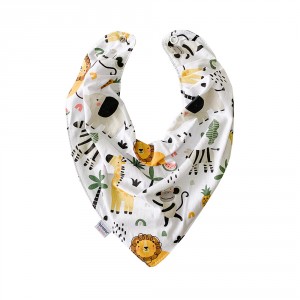 Babador Bandana para Bebê Selva