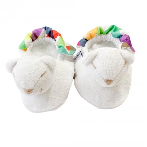 Pantufa para Bebê Estampa Colorê