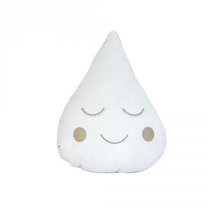 Almofada para Bebê Gotinha Branca