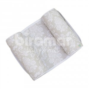 Bebê Seguro Estampa Damask Branco