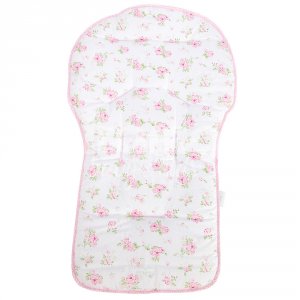 Capa para Carrinho de Bebê Patchwork Rosa
