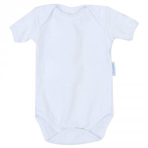 Body para Bebê Manga Curta G - Branco