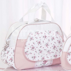 Bolsa com Trocador para Bebê Petit Rosé